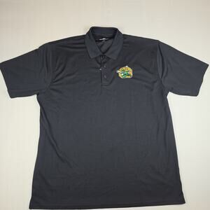 VanSport Men's XL Black Polo GreenJackets Baseball Embroidered Logo NWOT